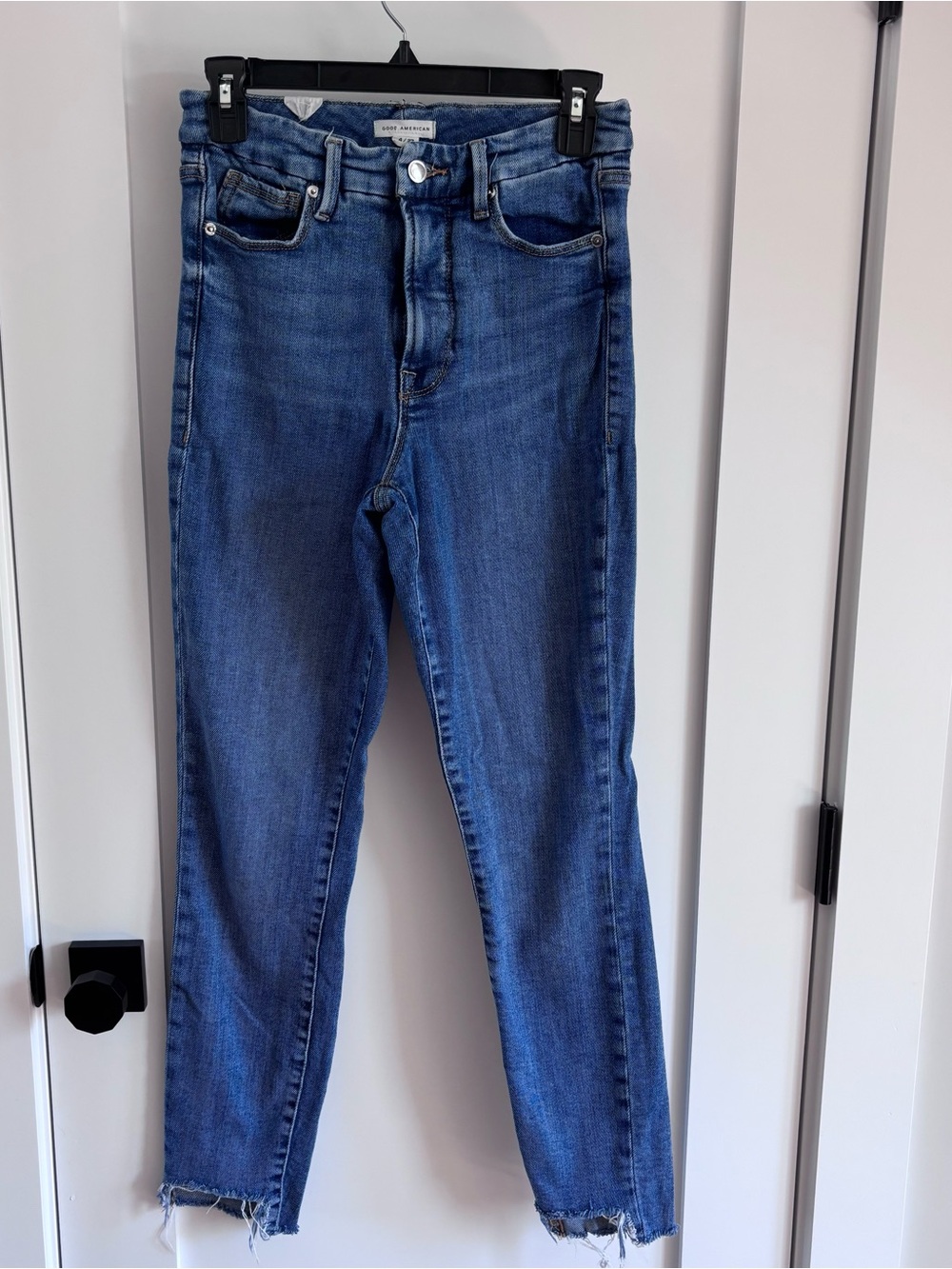 Women’s Good American Blue High-Rise Slim Jeans